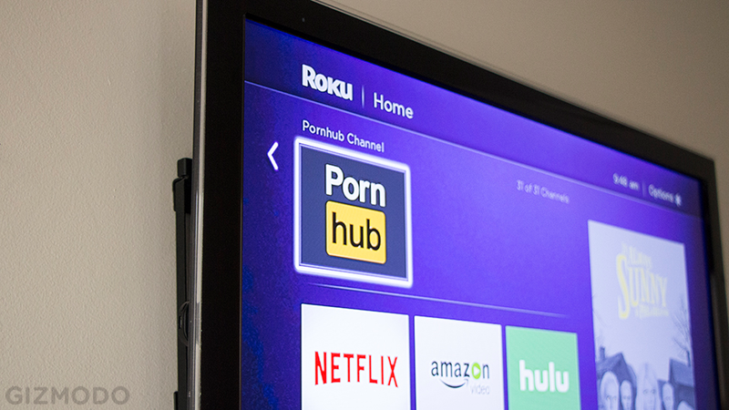 Illustration for article titled Pornhub Just Launched a Free Streaming App and It Is Weird